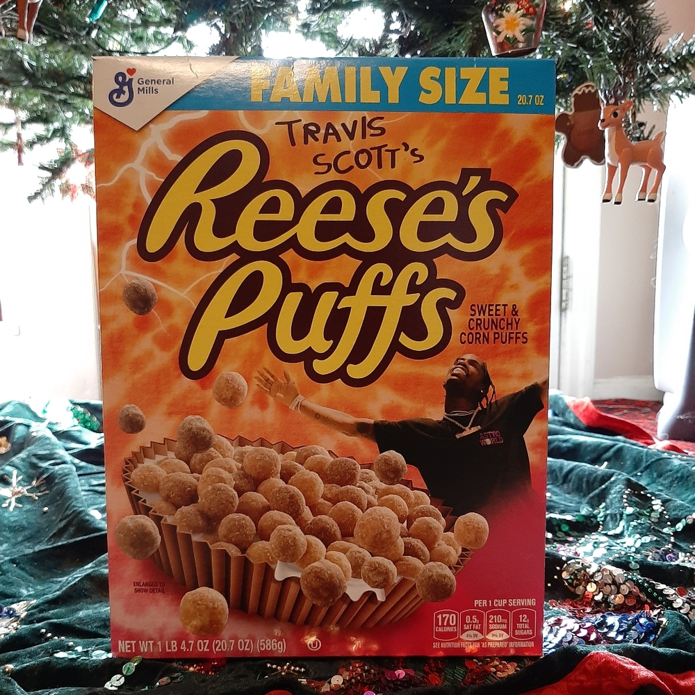 Travis Scott Reese Puff Cereal